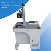 Mise au point dynamique 3D 30w 50w 60w 100w 120w Machine de marquage laser à fibre pour surface incurvée, marquage en relief, marquage 3D