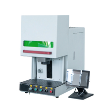 Porte automatique entièrement fermée 20w 30w 50w 60w 80w 100w JPT MOPA Machine de marquage laser à fibre