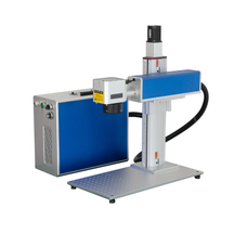 Laser à fibre motorisé Raycus Jpt 20W 30W 50W 60W 80W 100W 120W Machine de découpe de marquage de gravure laser pour métal plastique
