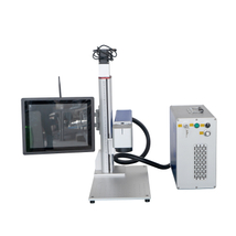 Ordinateur à écran tactile IPG JPT RAYCUS MAX CNC Machine de gravure de marqueur laser à fibre pour métal plastique