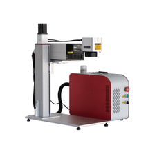 Petit marqueur laser portable de machine de marquage de gravure laser UV 3W 5W avec table rotative / XY / table XYZ