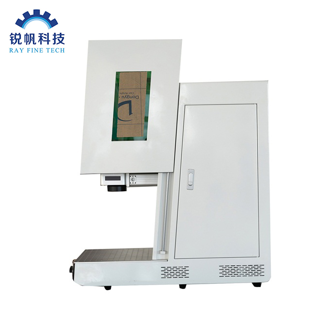 machine de gravure laser à fibre fermée galvo scanner 100w laser fibre 50w équipement de gravure