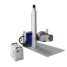 Machine de gravure de marquage laser à fibre de mise au point dynamique de super précision 3D avec mise au point automatique