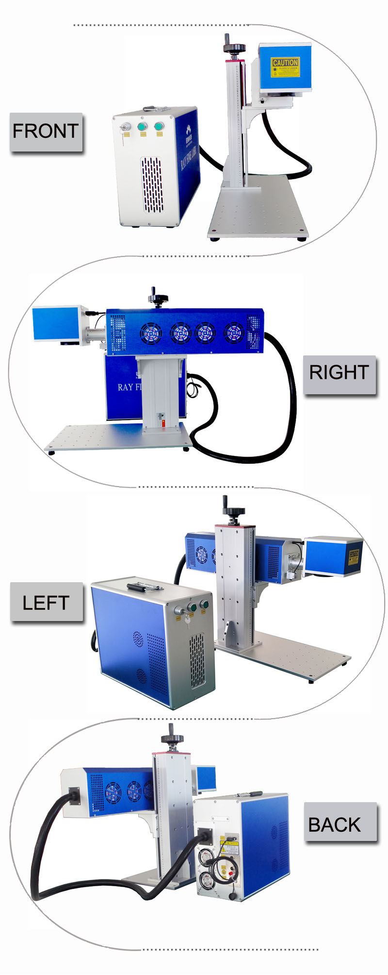 分体 便携 CO2 打标机 组图